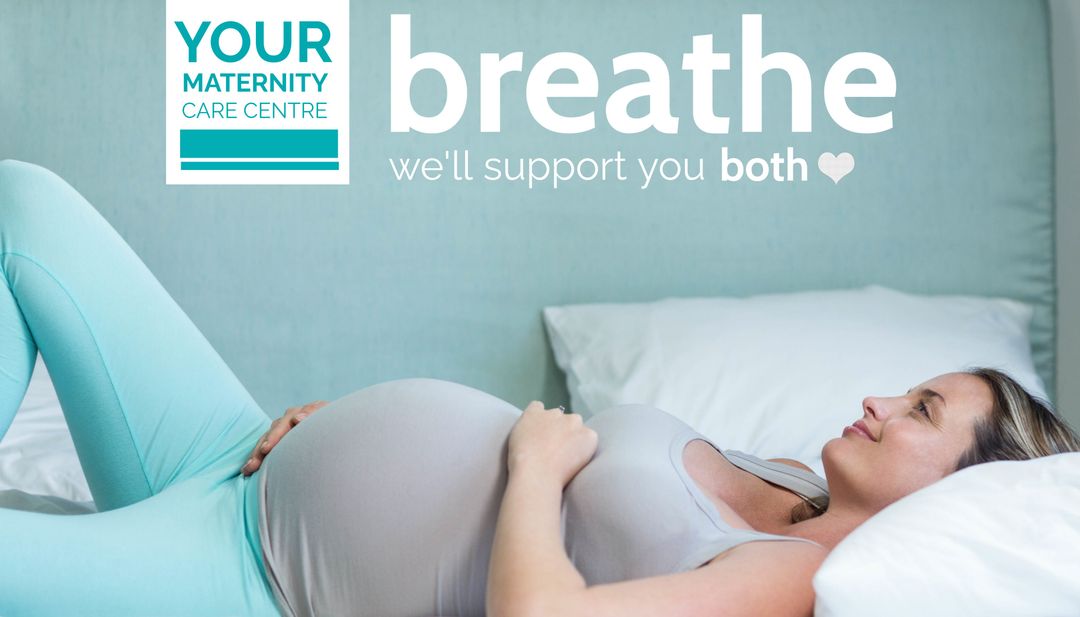 Pregnant Woman Practicing Breathing Exercises for Tranquility