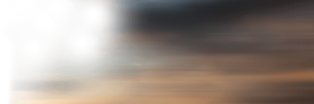 Transparent Serene Blurred Sunset Sky with Clouds