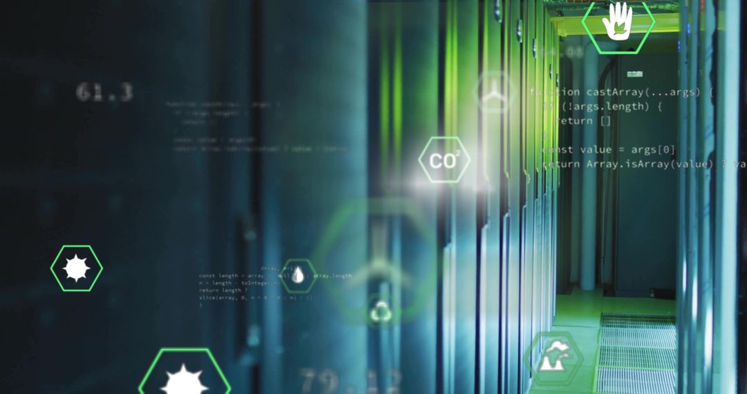 Advanced Technology in Operation with Illuminated Data Center Cabinets