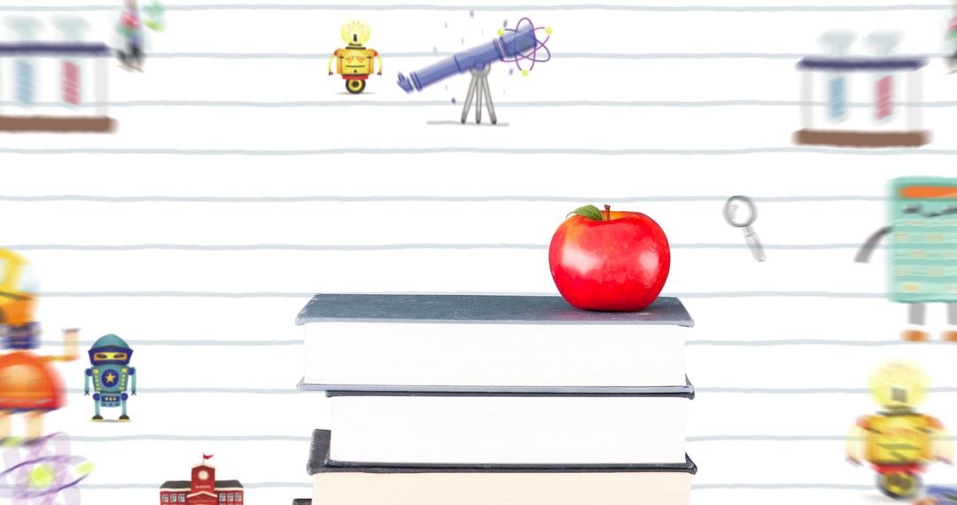 Innovative Learning Environment with Books and Science Imagery