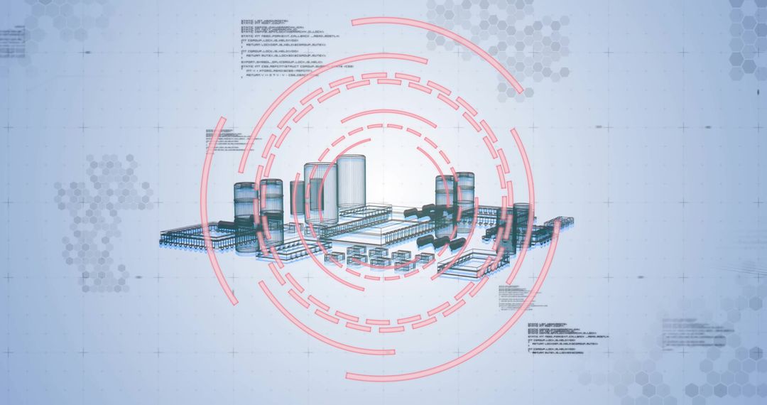Digital data processing and scanning interface visualization