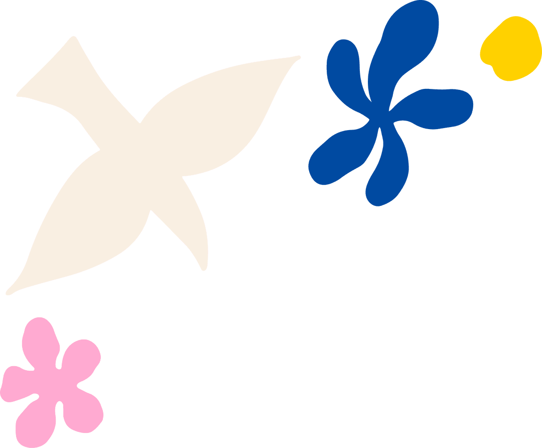 Abstract Fluid Shapes on Transparent Background for Modern Designs