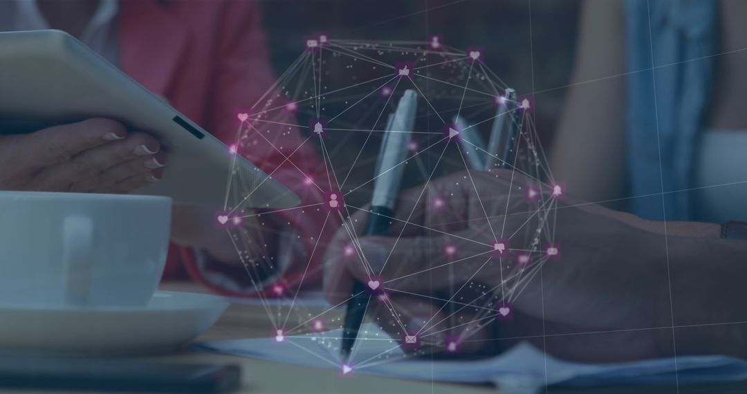 Global networking concepts with digital device interaction
