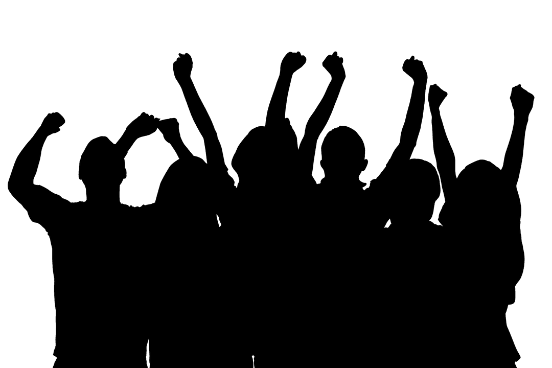 Dynamic Silhouettes on Transparent Background for Lifestyle Themes