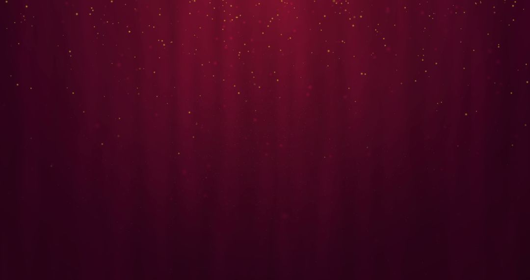 Festive Snowfall on Rich Red Background