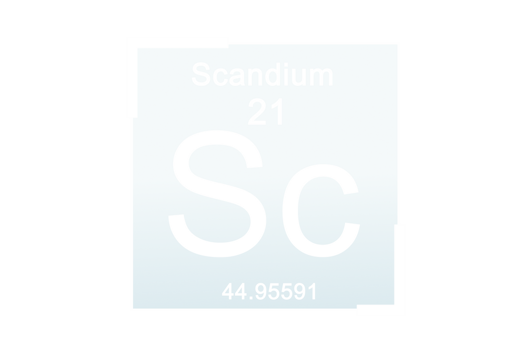 Transparent Illustration of Scandium Element Symbol on Square - Download Free Stock Images Pikwizard.com