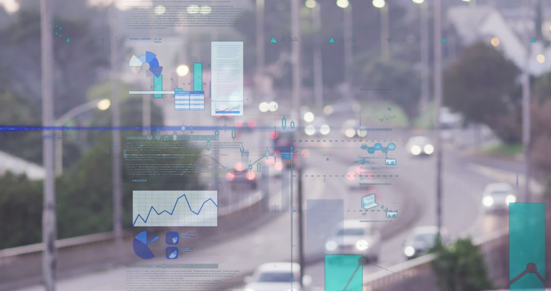 Abstract Data Analytics Overlay on Urban Traffic