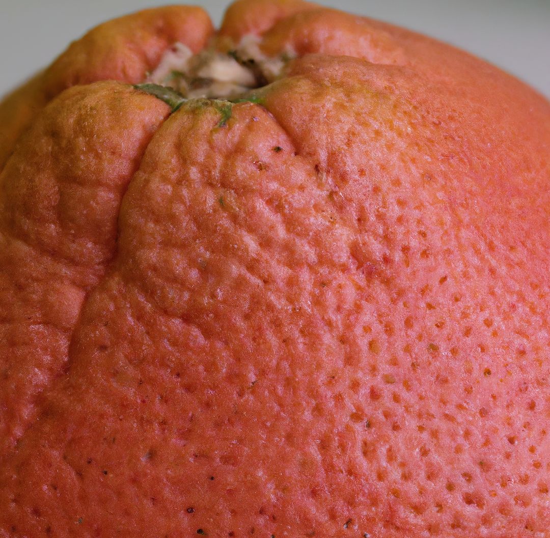 Close-Up View of Grapefruit Skin Texture - Free Images, Stock Photos and Pictures on Pikwizard.com