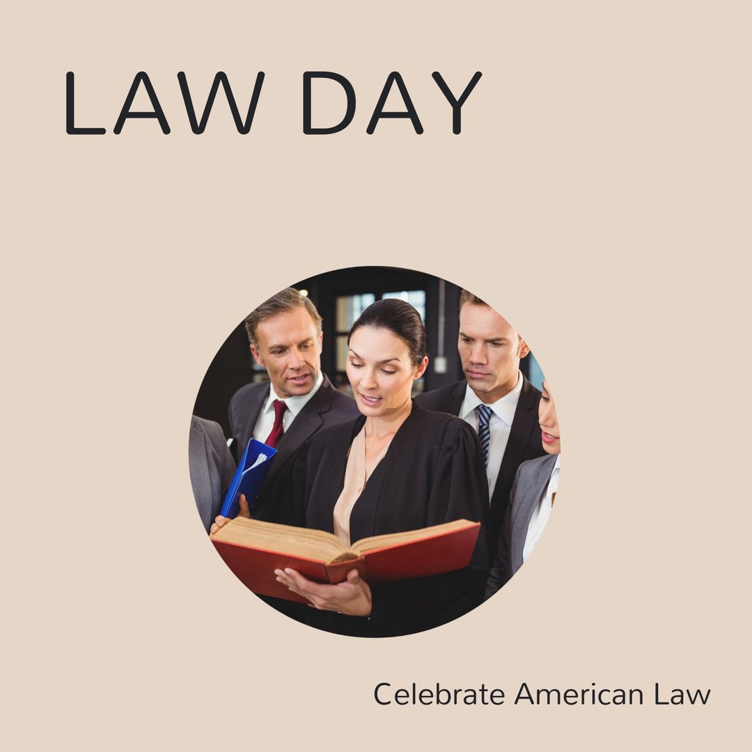 Law Day Celebration with Diverse Lawyers and Judge