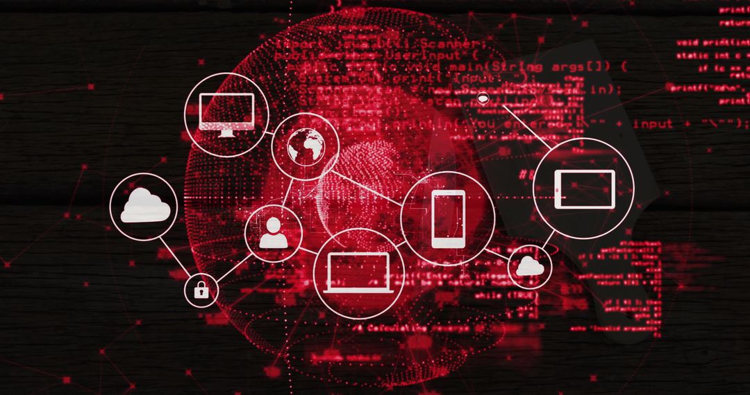 Cybersecurity Network with Digital Connectivity Elements