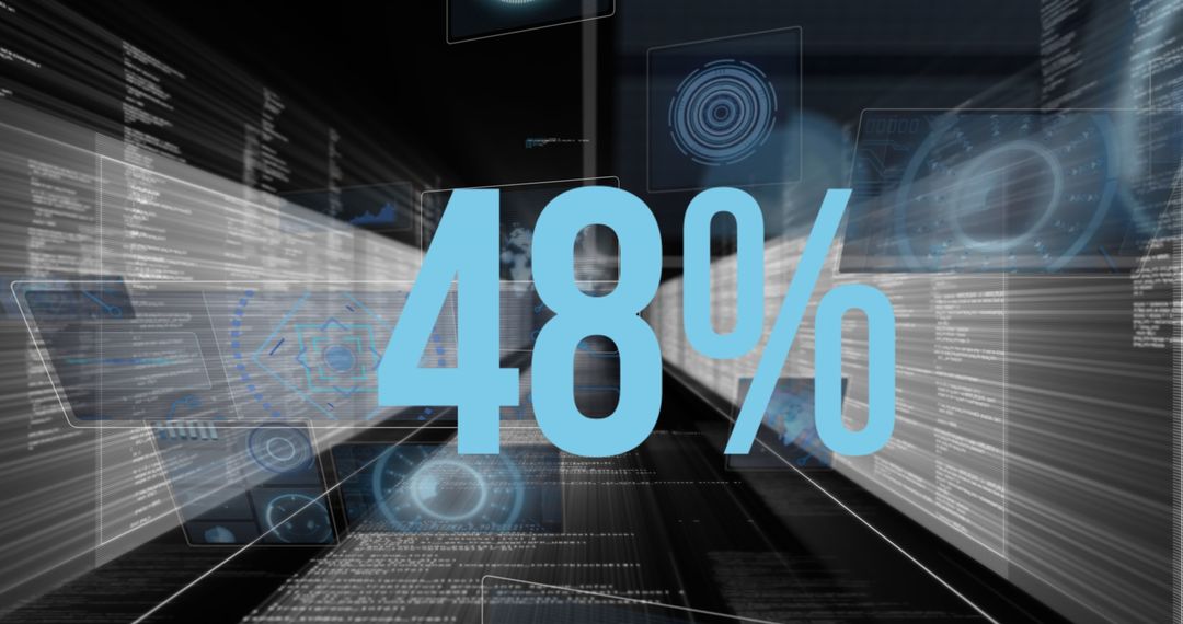 Digital Progress Bar with Code and Sonar Elements