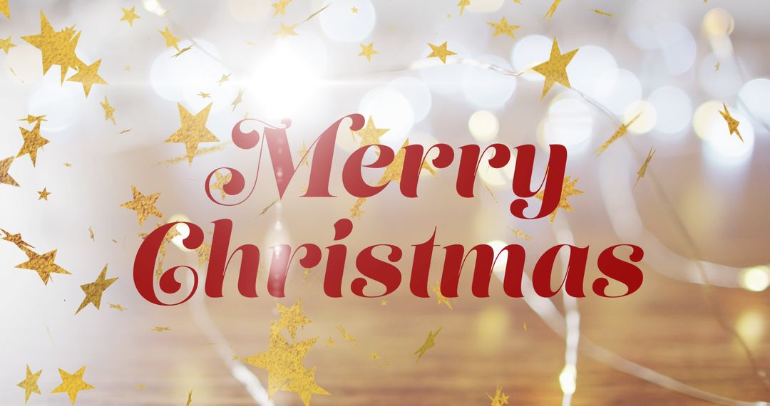 Festive Christmas Cheer with Anthropomorphic Bokeh Lights