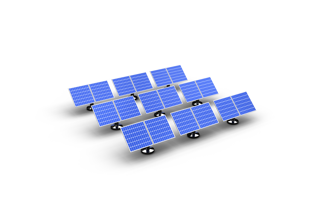 Transparent Renewable Energy Source Multiple Solar Panels Vector - Download Free Stock Images Pikwizard.com