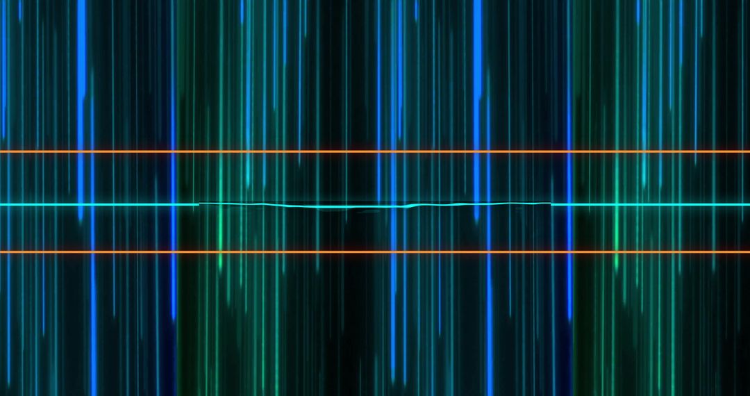 Futuristic Neon Line Pattern with Digital Glow Effect