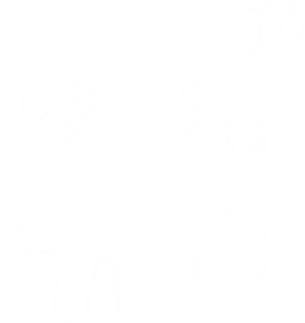 Transparent Diagram Icons for Business and Economy Use