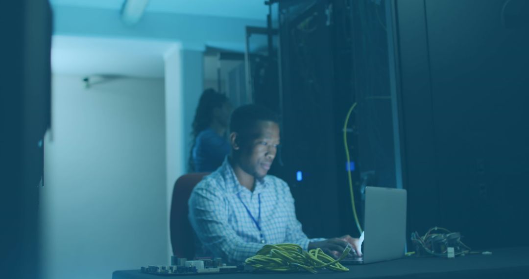 Dedicated IT Professional Managing Server Connections