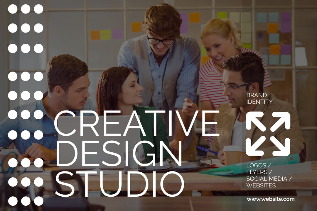 Creative Design Studio Team Brainstorming and Innovation - Download Free Stock Templates Pikwizard.com