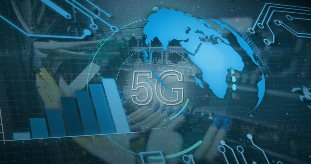 Global 5G Technology and Data Processing Network
