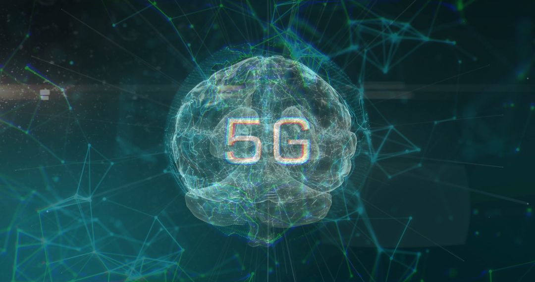 5G Text Over Brain with Digital Connections Network Abstract