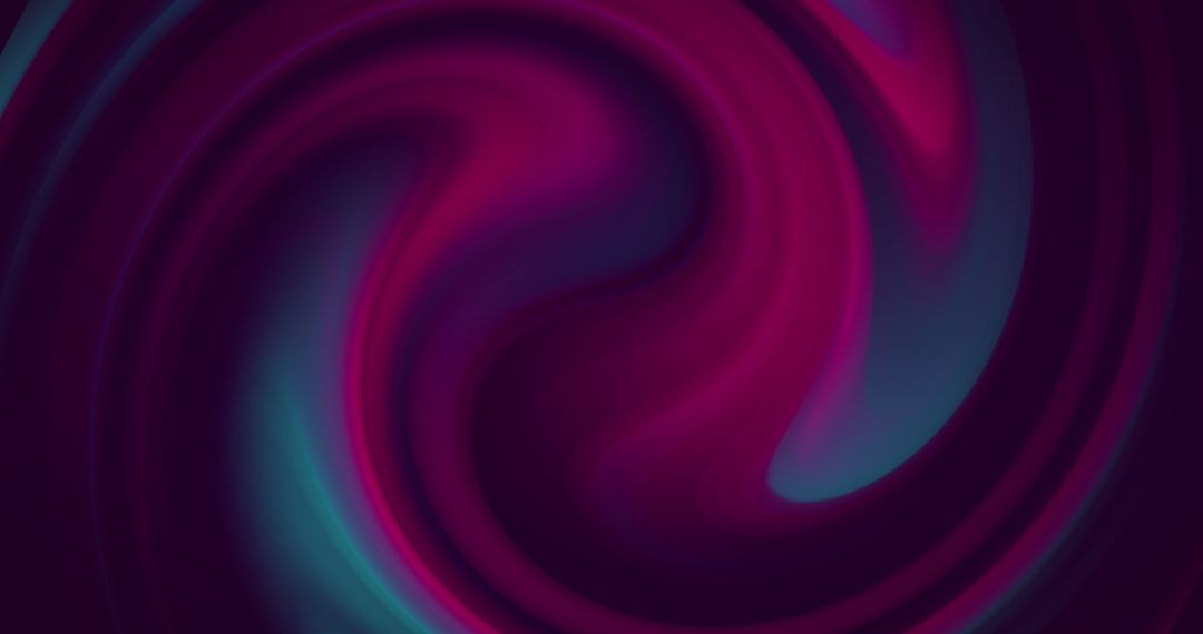 Colorful Abstract Digital Wave Swirl in Dark Tones