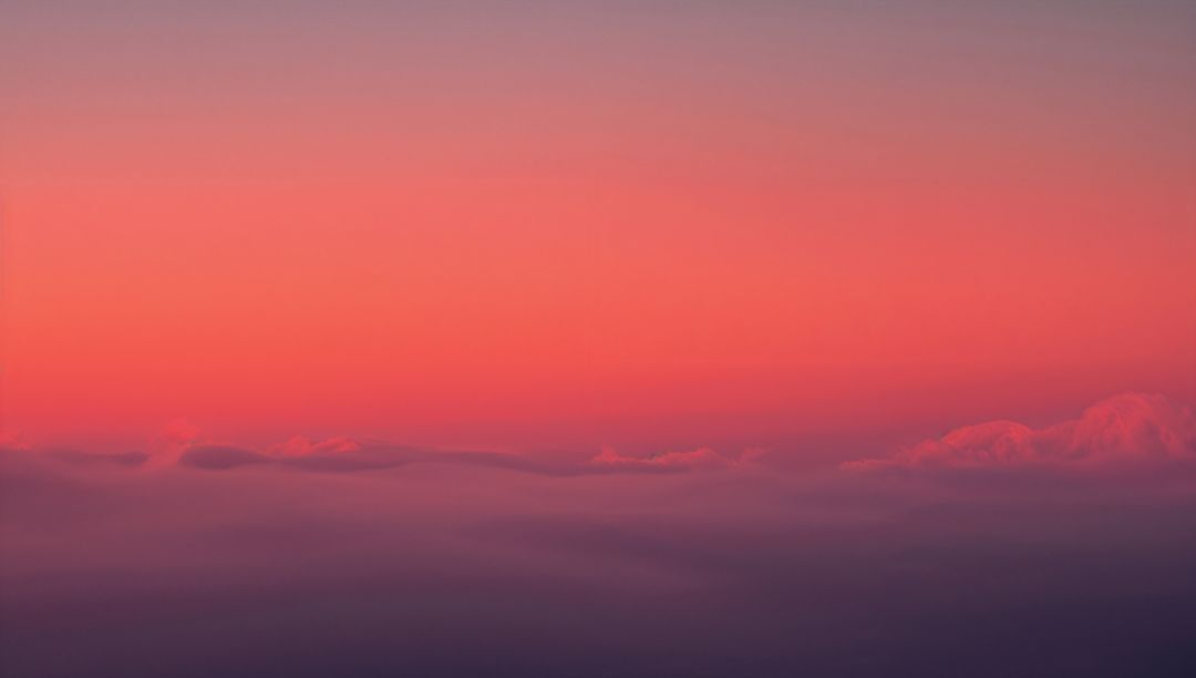 Dreamlike Dawn Sky with Ethereal Cloud Layers