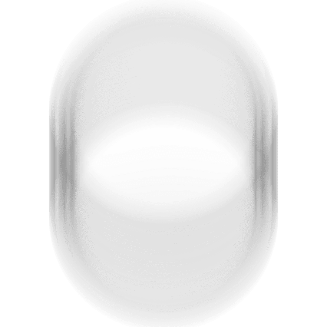 Transparent Glassy Ring Blurred Motion Effect