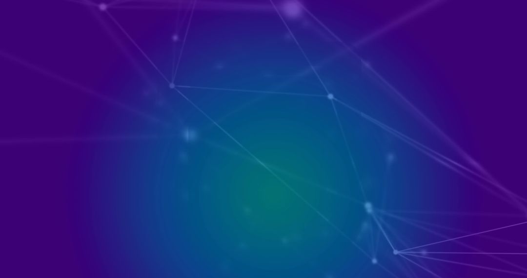 Futuristic Digital Network with Gradient Background