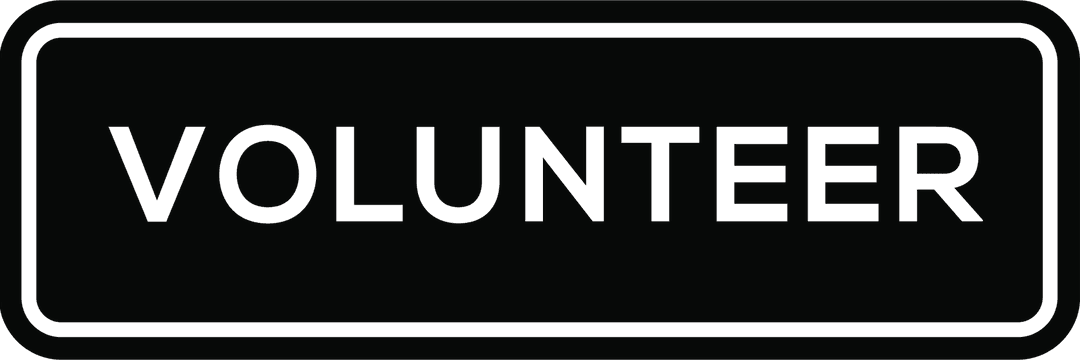 Digital Volunteer Badge on Transparent Background