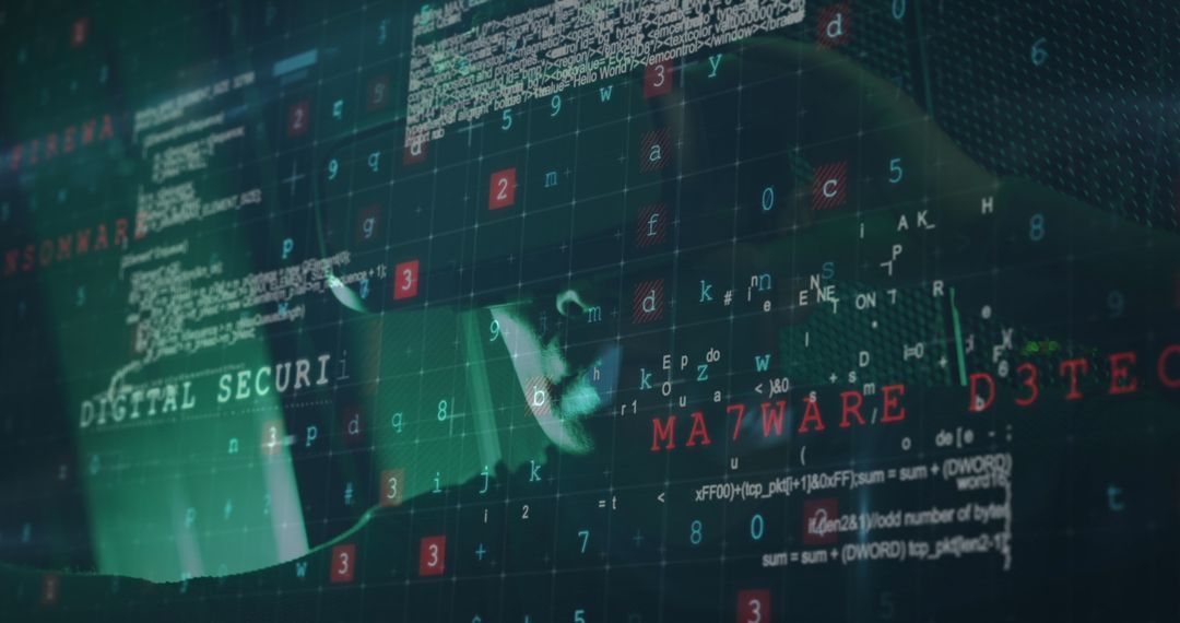 Cybersecurity Threat Concept Asian IT Engineer with VR Headset