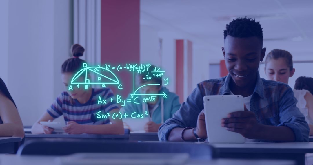 Diverse Students Engaging with Innovative Digital Learning Tools