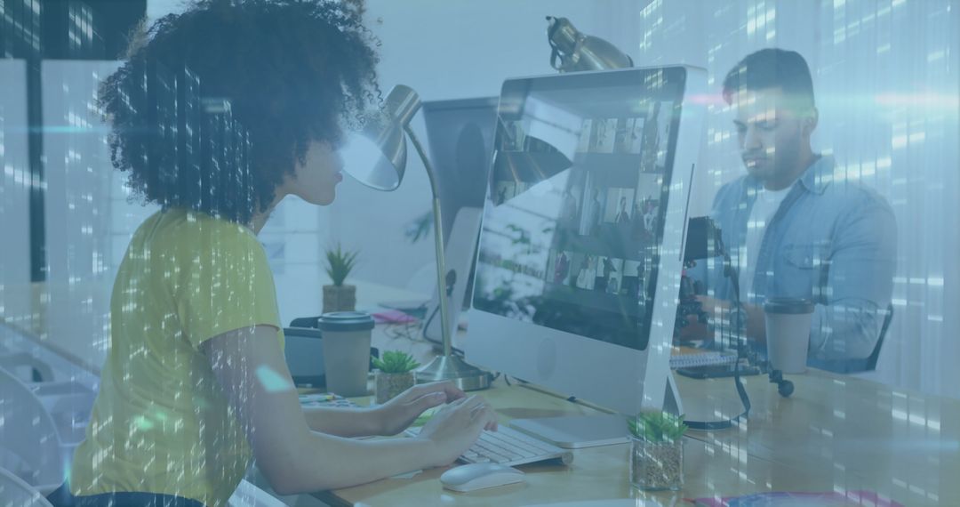 Navigating Digital Workspace in Open Plan Office Environment