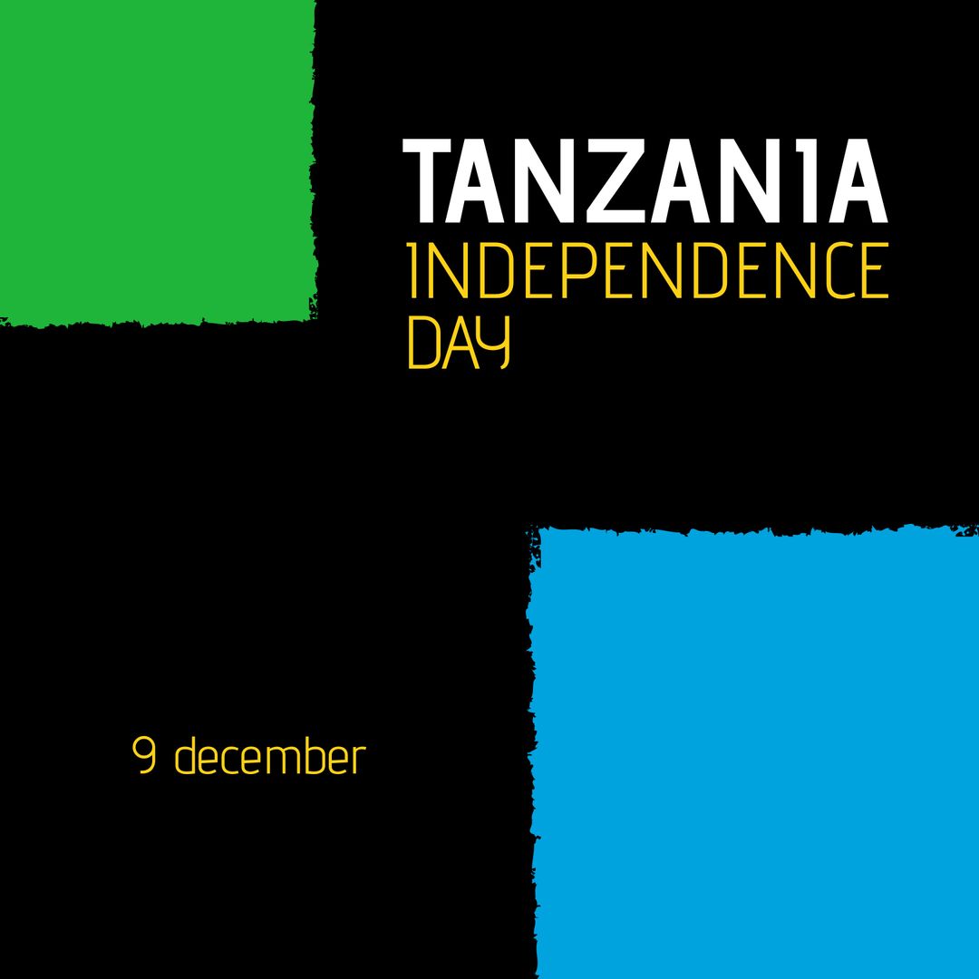 Tanzania Independence Day Celebration Artwork