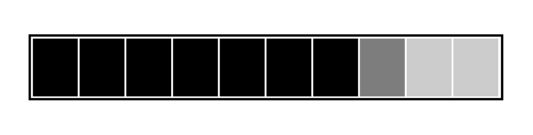 Transparent Data Processing Bar Interface Illustration