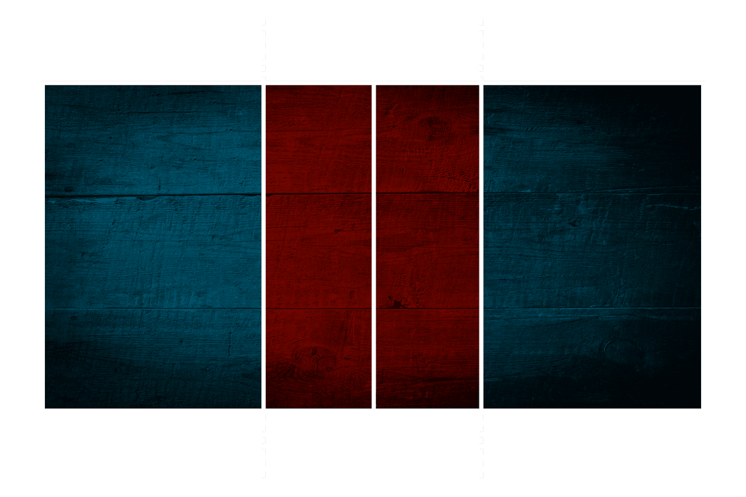 Transparent Wood Panel Design with Brown and Green Colors