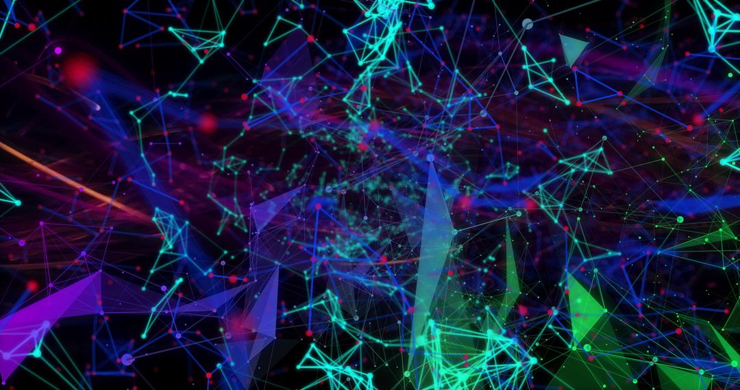 Digital Network and Connectivity Springing Alive in Cyberspace