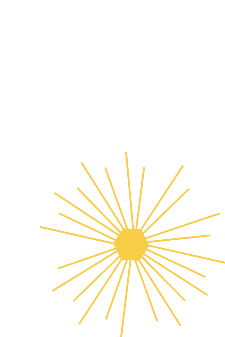 Cheerful Smiley Face and Sunburst on Transparent Background