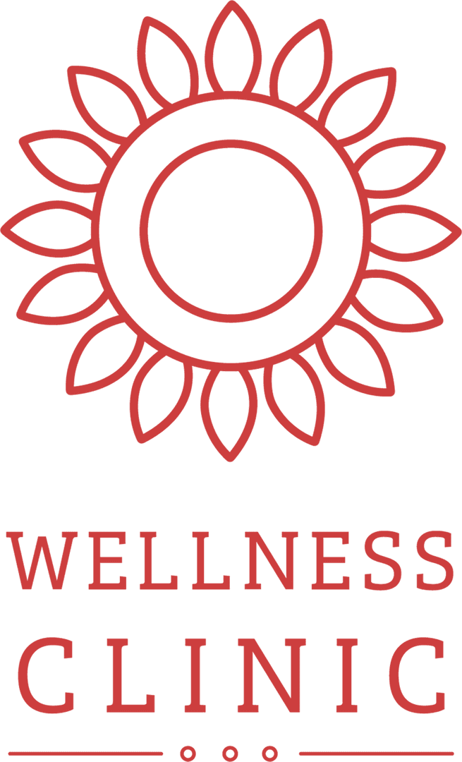 Wellness Clinic Logo Vector Illustration on Transparent Background
