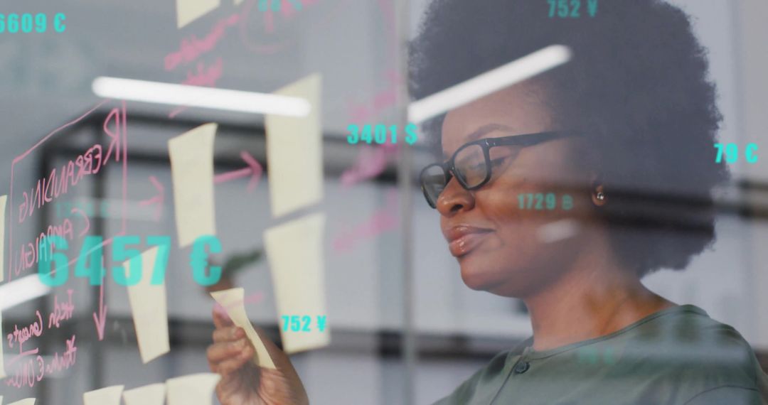 African American Professional Notes on Networking with Digital Data Overlays