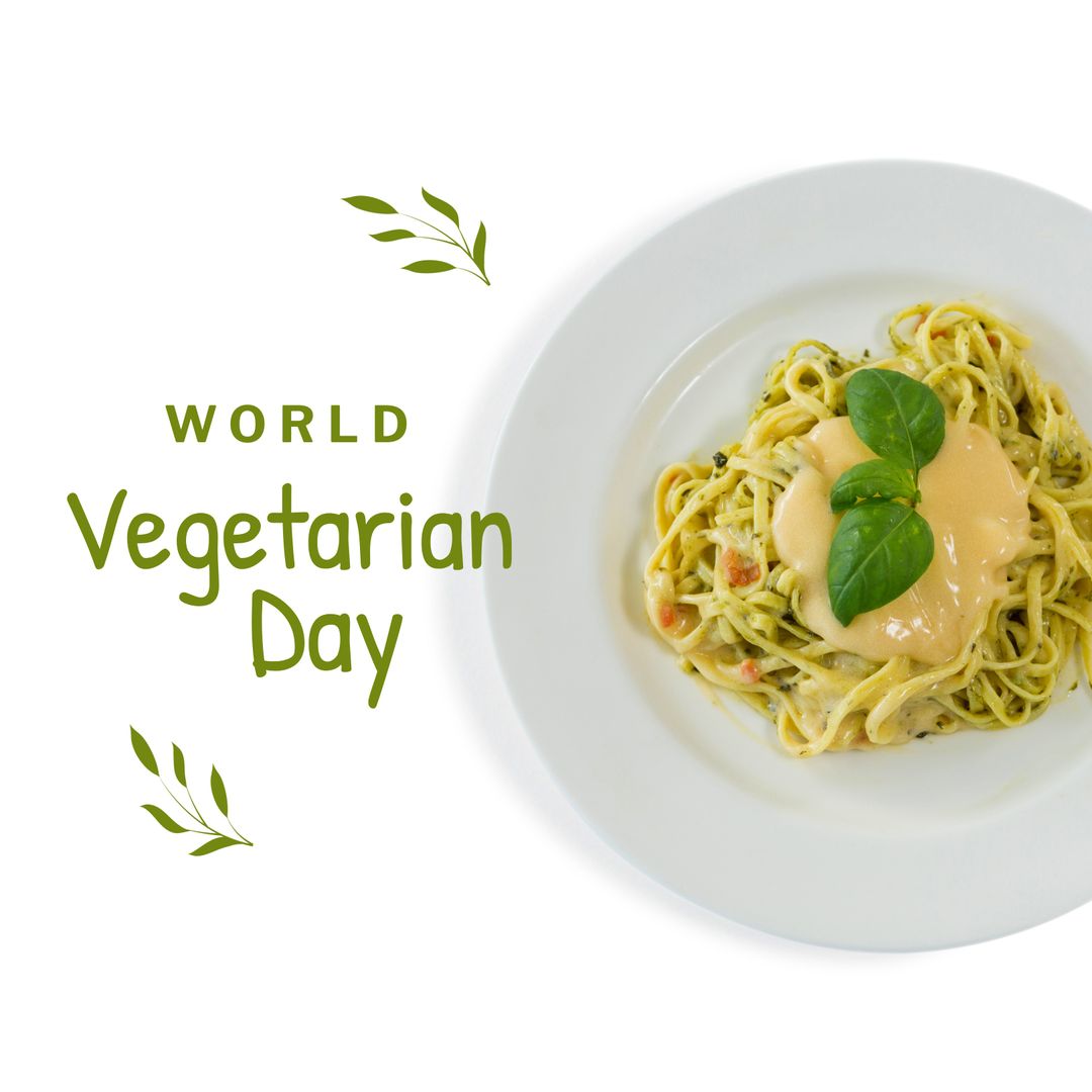 World Vegetarian Day Pasta with Cheese Sauce
