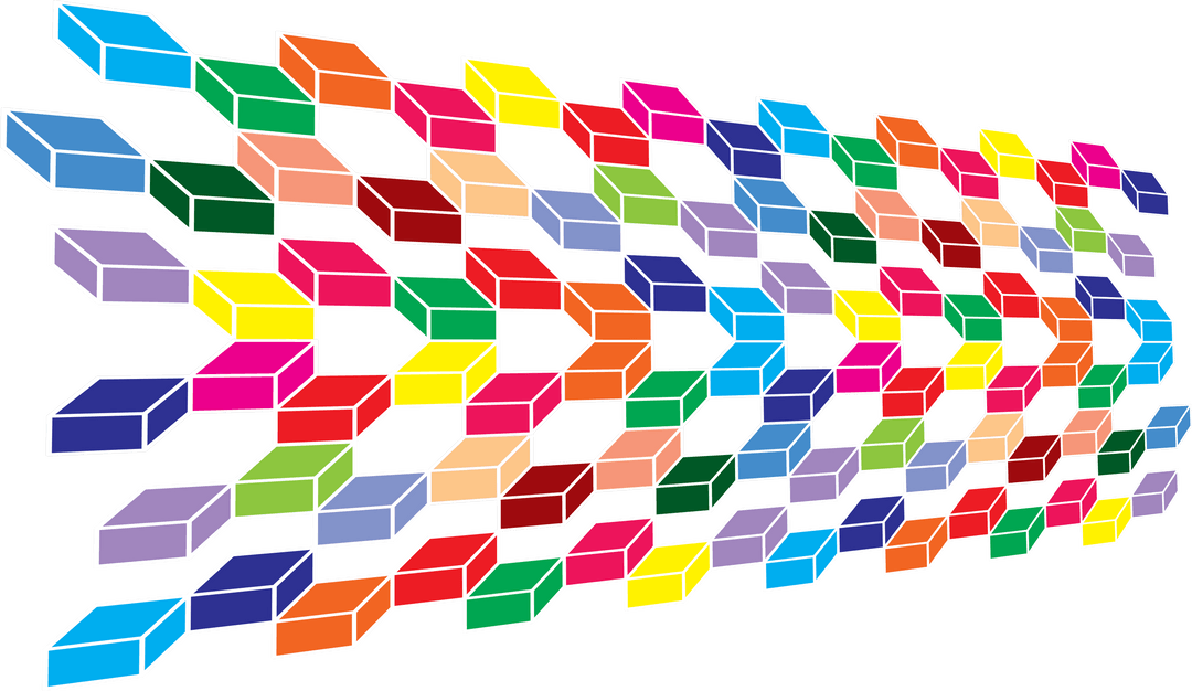 Vibrant Transparent 3D Blocks Pattern - Download Free Stock Images Pikwizard.com