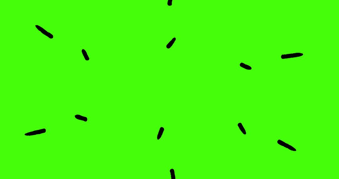 Abstract Arrows Converging on Green Background