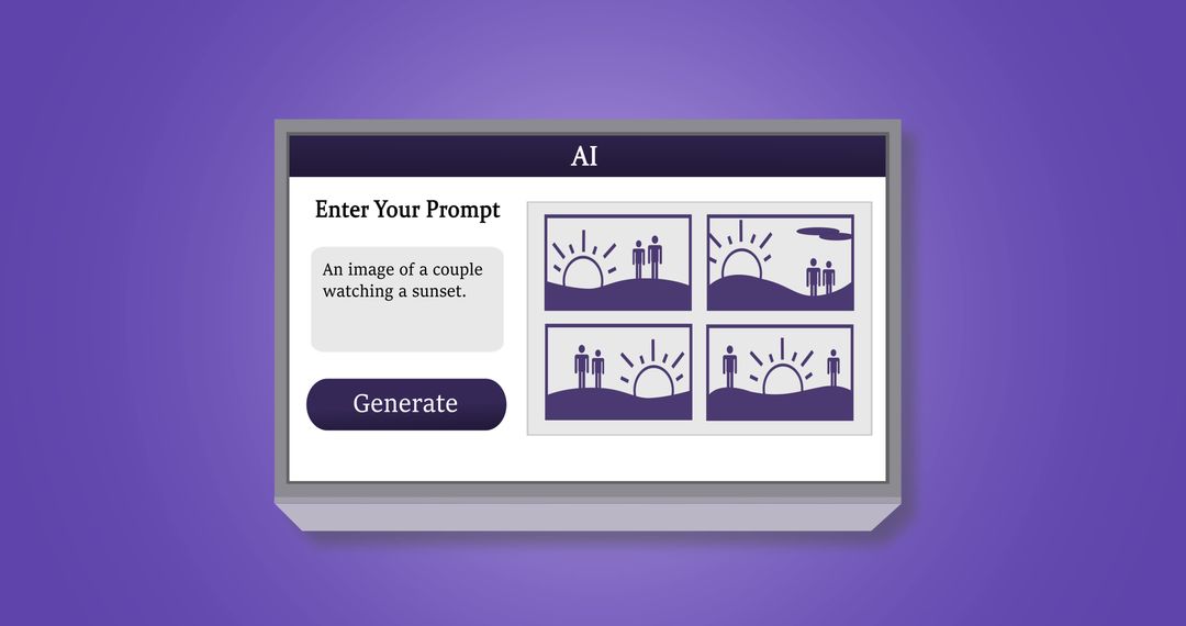 AI Program Generating Image Concepts from User Prompts