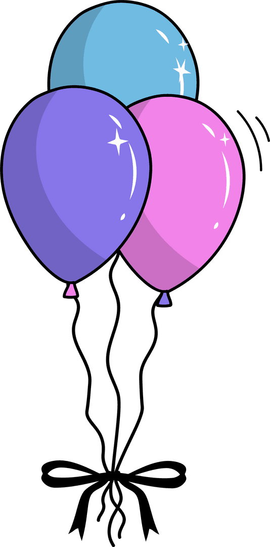 Floating Transparent Balloons Vector Art for Festive Celebrations