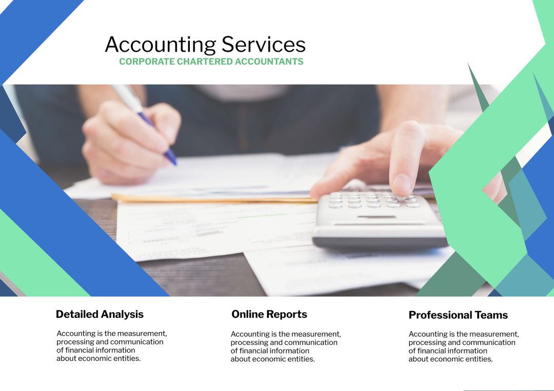 Professional Accounting Services Banner with Trustworthy Expert - Download Free Stock Templates Pikwizard.com