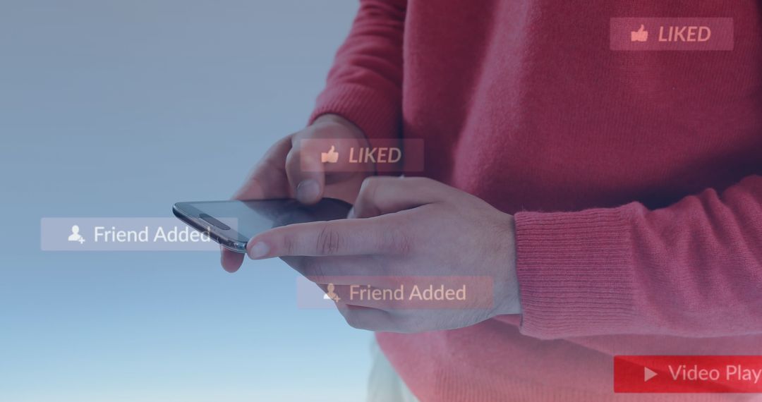 Social Media Engagement and Networking on Smartphone