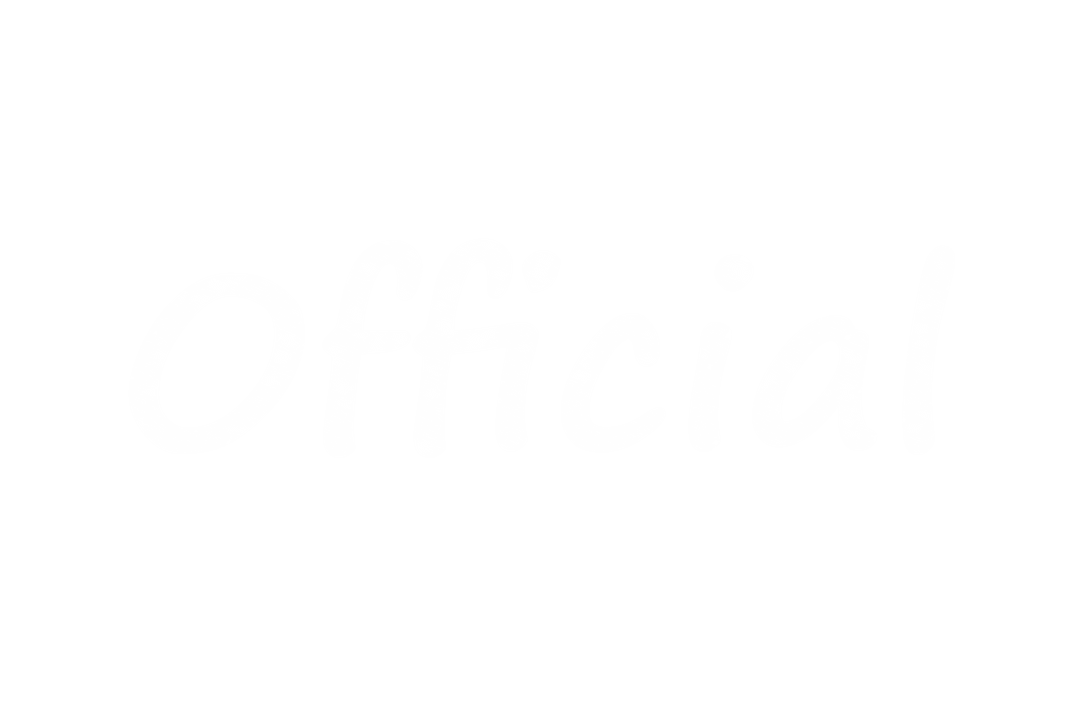 Official text transparent background vector design