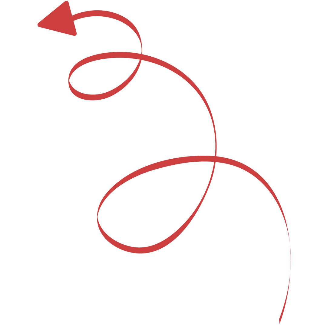 curved red arrow on transparent background for direction concepts - Download Free Stock Images Pikwizard.com