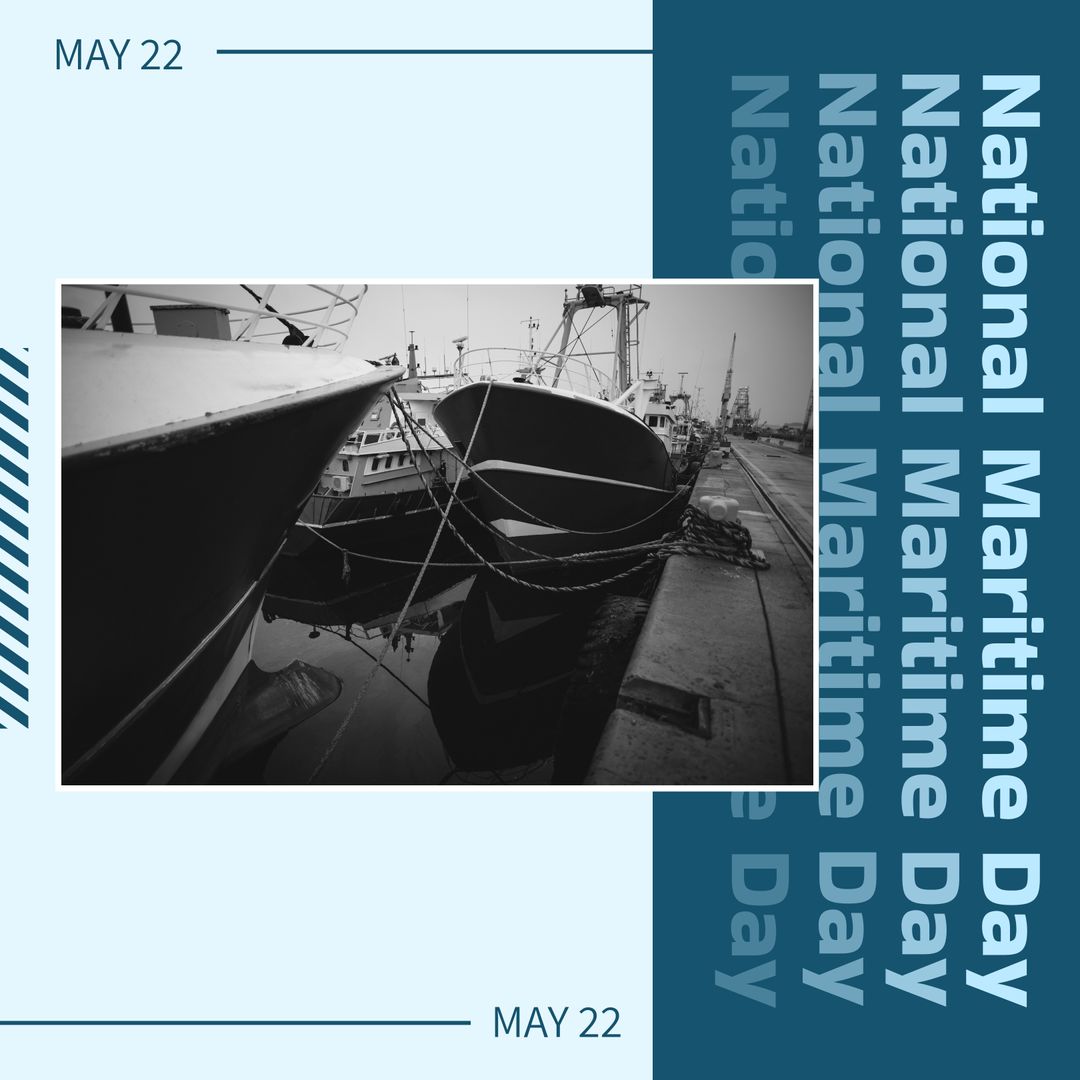 National Maritime Day Commemoration with Docked Ships