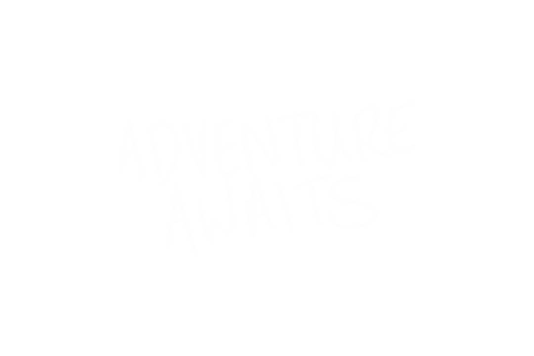 Adventure Awaits Motivational Text on Transparent Background