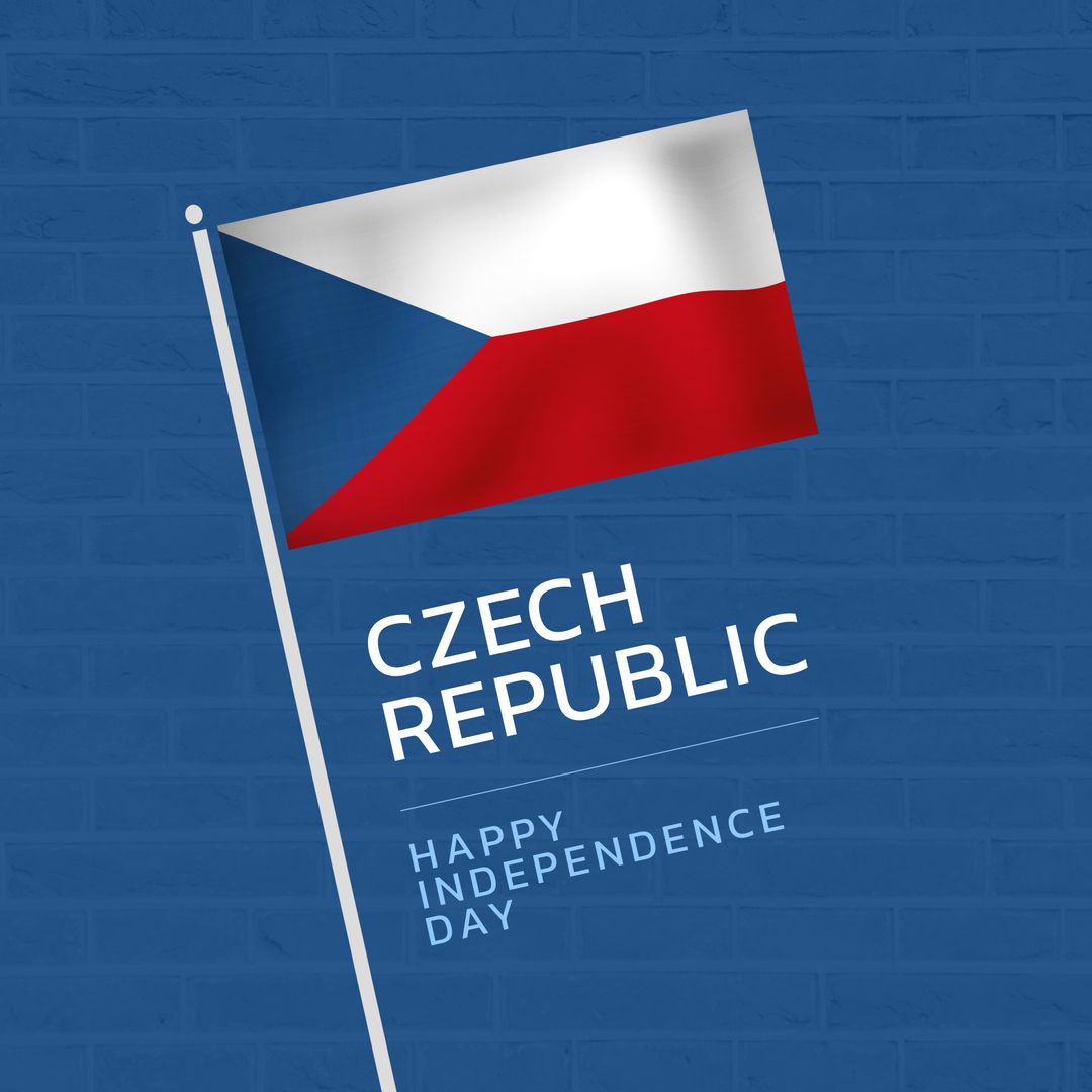 Czech Republic Independence Day Flag Design